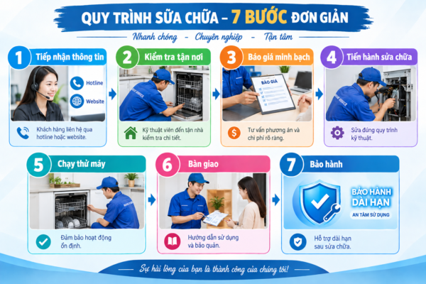 sửa máy rửa bát